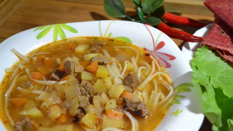 Рецепт мясного супа в мультиварке - 7 пошаговых фото в рецепте